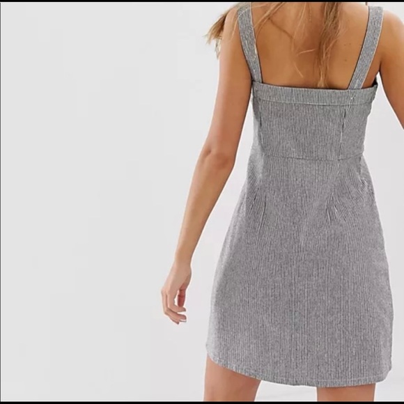 Hollister Striped Button Down Dress - Picture 4 of 5